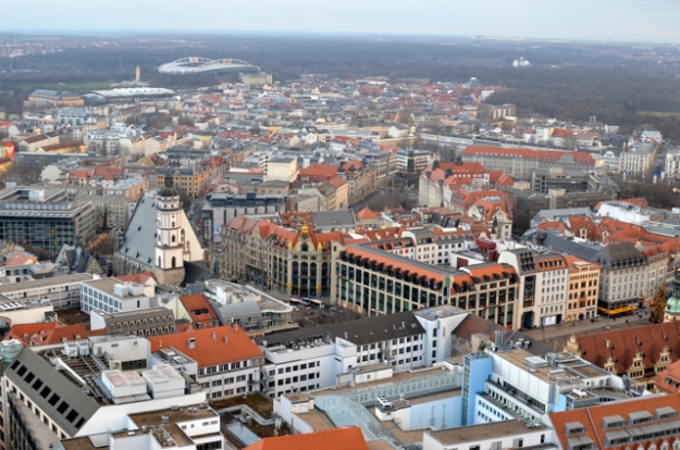 Leipzig, Blick vom Cityturm